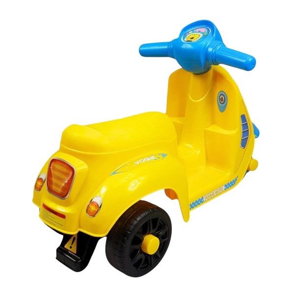 Σκουτεράκι περπατούρα - QX-3391 - 117261 - Yellow/ Blue