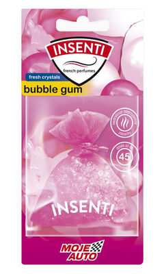 MOJE AUTO κρεμαστό αρωματικό αυτοκινήτου 15-007 bubble gum, crystals 20g