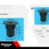 Σετ συνδετήρες αυτοκινήτου - 10pcs - R-F16101-26 - 180873