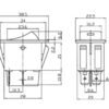 Διακόπτης φώτων ομίχλης οχημάτων On/Off - R-F13601-24-1U - 180927