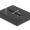 DELOCK mini breadboard 18317, 170 επαφών, συμβατό με Arduino, μαύρο