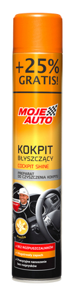 MOJE AUTO σπρέι γυαλίσματος πλαστικών αυτοκινήτου 19-009, βανίλια, 750ml