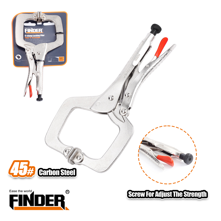 Σφιγκτήρας ηλεκτροκόλλησης - Grip τύπου C – 280mm/11" - Finder – 190014