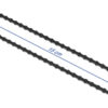 DELOCK reusable δεματικά καλωδίων 19568, 150x2.4mm, μαύρα, 100τμχ