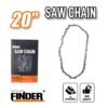 Ανταλλακτική αλυσίδα για αλυσοπρίονο - 20"/76p - Finder - 198467