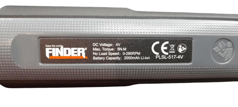 Επαναφορτιζόμενο κατσαβίδι - 26pcs - 4V - Finder - 197372