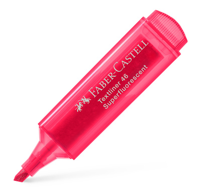 FABER-CASTELL μαρκαδόρος υπογράμμισης Textliner 1546, κόκκινος, 1τμχ