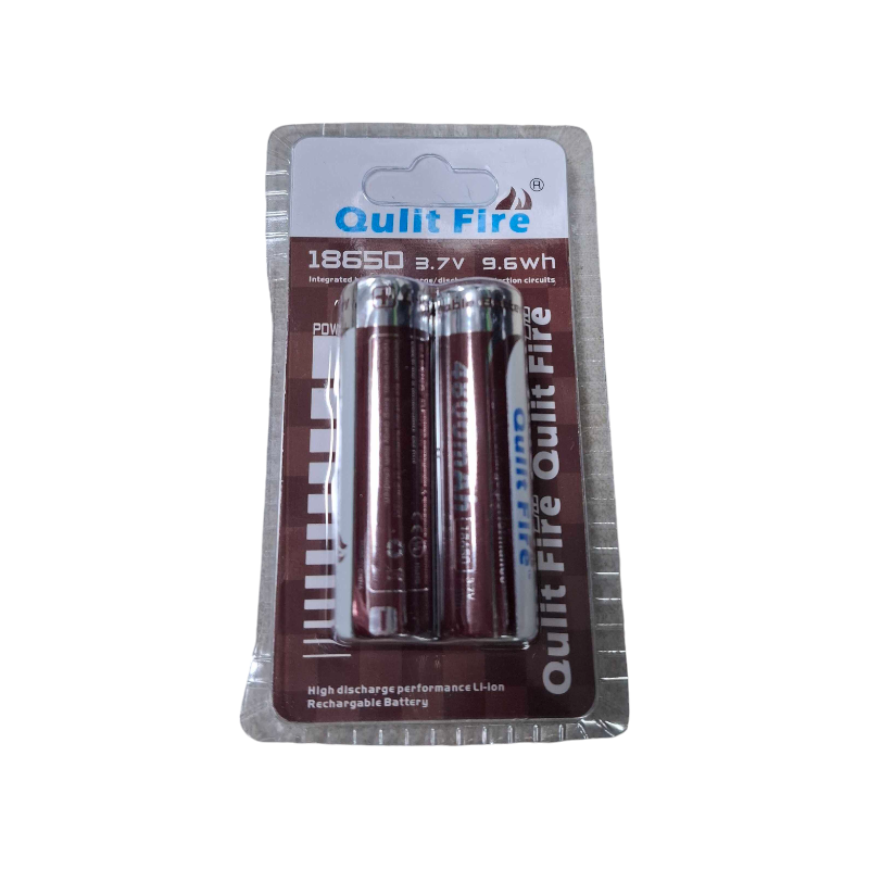 Επαναφορτιζόμενες μπαταρίες λιθίου 18650 - 3.7V - 4800mah - 2pcs - 279467