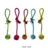 Παιχνίδι σκύλου σχοινί με μπάλα - 38cm - 12pcs - 550526