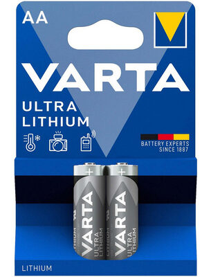 VARTA μπαταρίες λιθίου Ultra, AA, 1.5V, 2τμχ