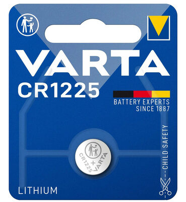 VARTA μπαταρία λιθίου, CR1225, 3V, 1τμχ