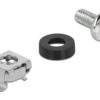 DELOCK σετ βίδες με παξιμάδια 42420 για rack, M6/16mm, 20τμχ