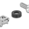 DELOCK σετ βίδες με παξιμάδια 42432 για rack, M6/16mm, 100τμχ