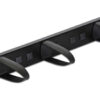 DELOCK cable management 43345 για rack 19"/1U, 5x γάντζοι, μαύρο