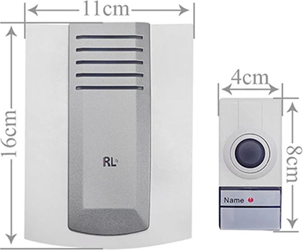 Ασύρματο κουδούνι πόρτας - RL-3971 - 494562