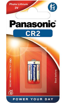 PANASONIC μπαταρία λιθίου, CR2, 3V, 1τμχ