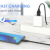 CABLETIME καλώδιο USB-C σε USB U323A, 3A, 480Mbps, 2m, μαύρο