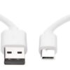 CABLETIME καλώδιο USB-C σε USB U323A, 3A, 480Mbps, 2m, λευκό