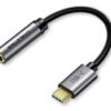 CABLETIME αντάπτορας USB-C σε 3.5mm CT-CMAUDIO, γκρι
