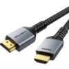 CABLETIME καλώδιο HDMI 2.1 CT-HM8K, 8K/60Hz, 48Gbps, 28AWG, 1m, μαύρο