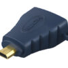 CABLETIME αντάπτορας micro HDMI σε HDMI HA16R, 4K/60Hz, μπλε