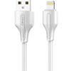 LDNIO καλώδιο Lightning σε USB LS540, 2.4A, 20cm, λευκό