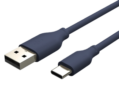 CABLETIME καλώδιο USB-C σε USB CT-CMAMN1, 3A, 480Mbps, 2m, μπλε