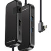 CABLETIME docking station CT-CMHD61G, 6 θυρών, USB-C σύνδεση, 4K, 60W, μαύρο