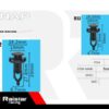 Σετ συνδετήρες αυτοκινήτου - 8pcs - R-F16101-15 - 180857