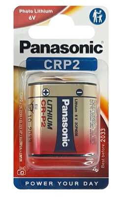 PANASONIC μπαταρία λιθίου, CRP2, 6V, 1τμχ