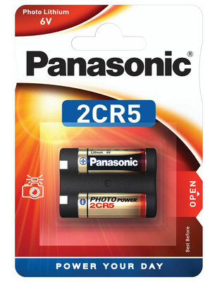PANASONIC μπαταρία λιθίου, 2CR5, 6V, 1τμχ
