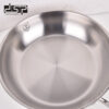 Τηγάνι ανοξείδωτο με καπάκι - 2.5L - CS002-C24 - DSP - 560539