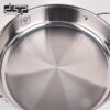 Τηγάνι ανοξείδωτο με καπάκι - 2.7L - CS001-C24 - DSP - 562519