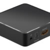 GOOBAY HDMI audio extractor 58469, 4K/30Hz, μαύρο