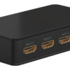 GOOBAY HDMI switch 58489 με τηλεχειριστήριο, 4 σε 1, 4K/60Hz, μαύρο