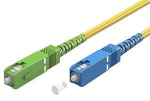 GOOBAY καλώδιο οπτικής ίνας SC-APC 59662, Singlemode OS2, 10m, κίτρινο