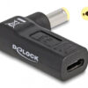 DELOCK αντάπτορας τροφοδοσίας 60009 USB-C σε Acer 5.5x1.7mm, 90°, μαύρος
