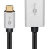 GOOBAY καλώδιο USB-C σε DisplayPort 60177, HDR, 8K, copper, 3m, μαύρο