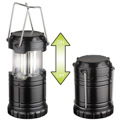 GOOBAY LED φανάρι 60357, πτυσσόμενο, 3W COB LEDs, 250lm, 6800K