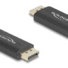 DELOCK αντάπτορας DisplayPort σε HDMI 61055, 8K/60Hz HDR, Active, μαύρος