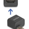 DELOCK αντάπτορας USB-C σε HDMI 64256, 4K/30Hz, μαύρος