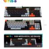 Ενσύρματο πληκτρολόγιο Gaming - LED RGB - WB-680 - Weibo - 653675