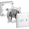 GOOBAY επιτοίχια πρίζα κεραίας 68851, TV & FM, λευκό