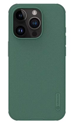 NILLKIN θήκη Super Frosted Shield Pro για iPhone 15 Pro, πράσινη