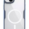 NILLKIN θήκη Nature Pro Magnetic για iPhone 15, διάφανη-μπλε