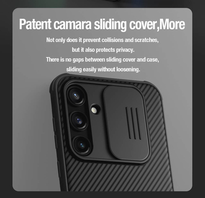 NILLKIN θήκη CamShield Pro για Samsung Galaxy A35, μπλε