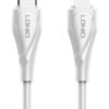 LDNIO καλώδιο Lightning σε USB-C LC611I, 30W PD, 1m, λευκό