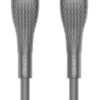 LDNIO καλώδιο USB-C σε USB-C LC671C, 65W PD, 1m, γκρι