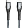 LDNIO καλώδιο Lightning σε USB-C LC112, 30W PD, 2m, γκρι
