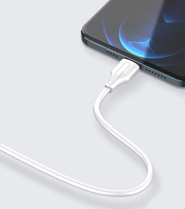 LDNIO καλώδιο Micro USB σε USB LS540, 2.4A, 20cm, λευκό